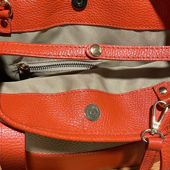 Valentina Fiori Woven/Leather pocketbook - Picture 7 of 11